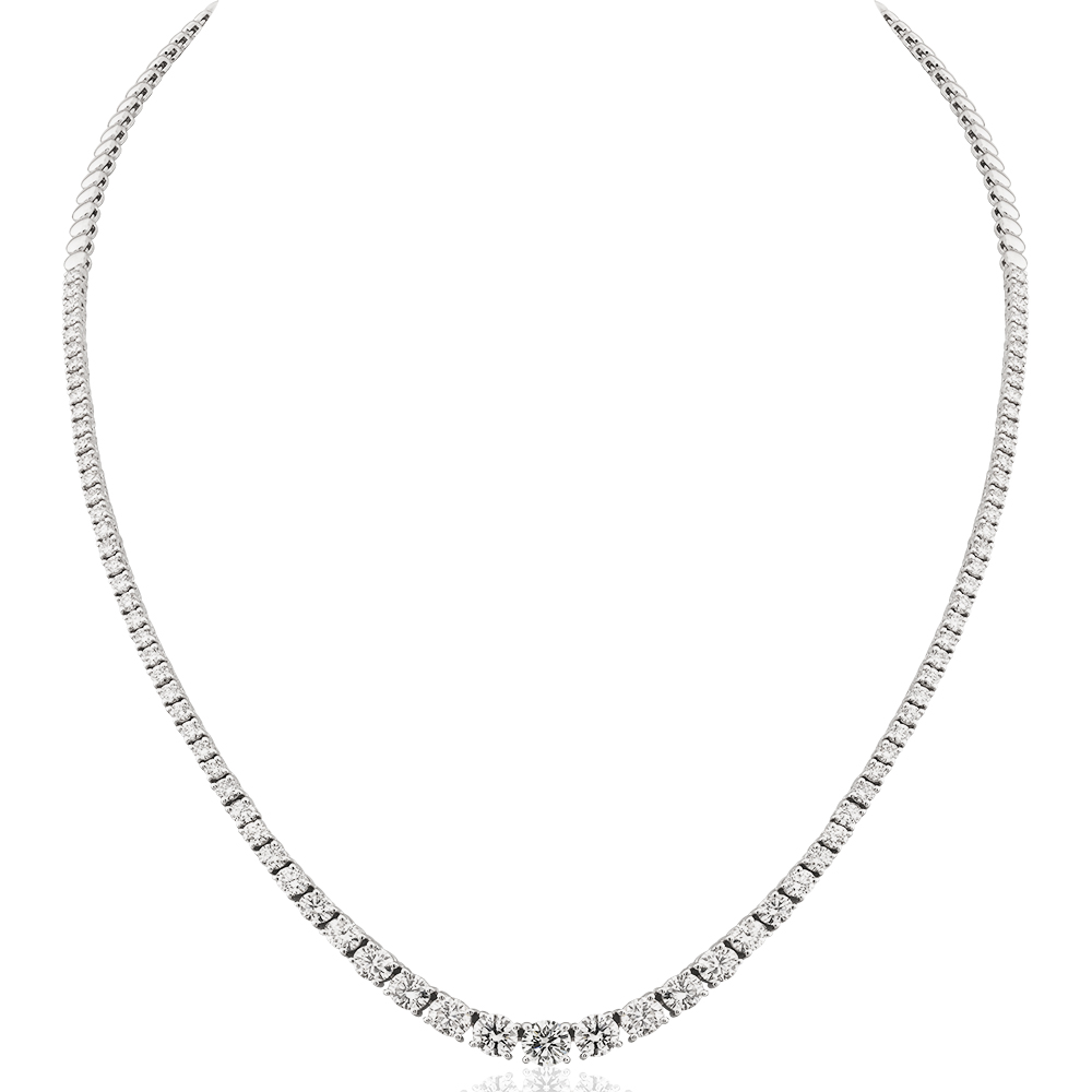 3,75 Ct. Diamond Riviera Necklace